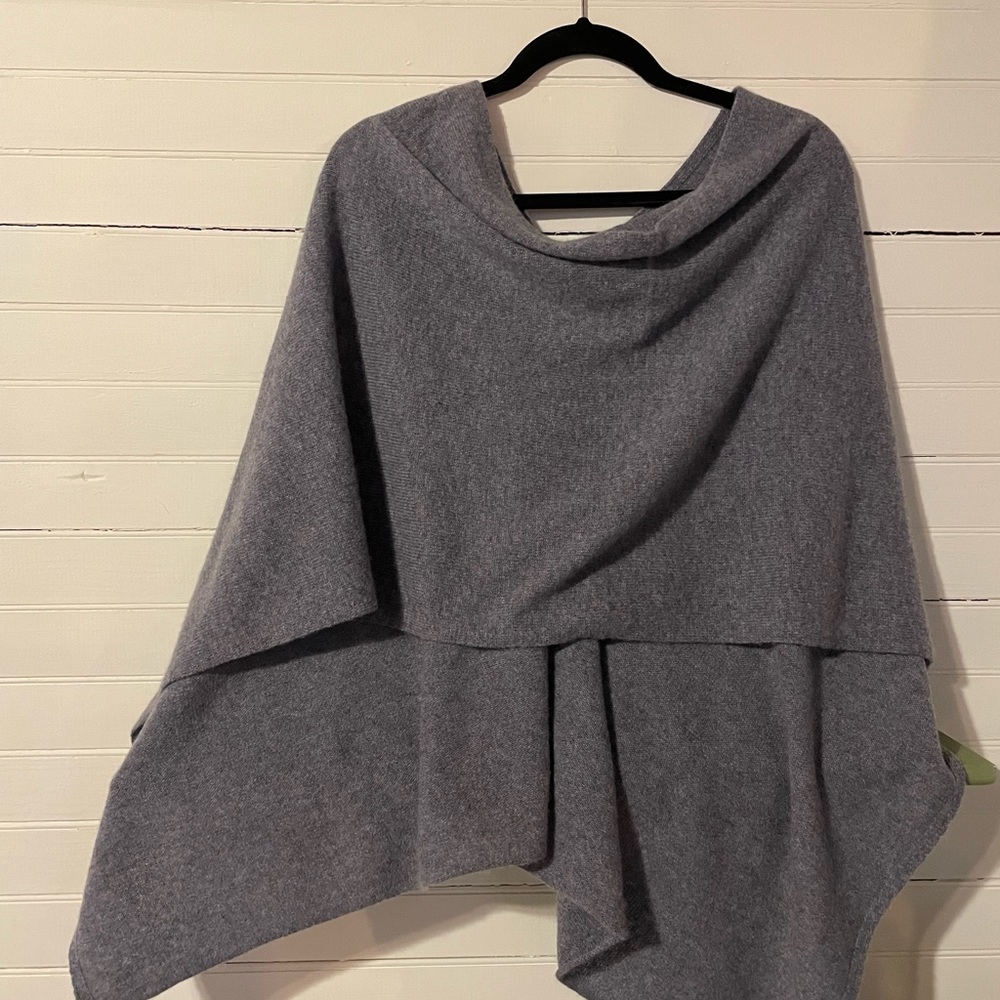 Claudia Nicole Cashmere Topper Poncho
